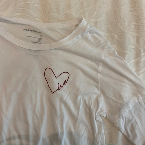 ‼️SOLD‼️White long sleeve top - Picture 2 of 2